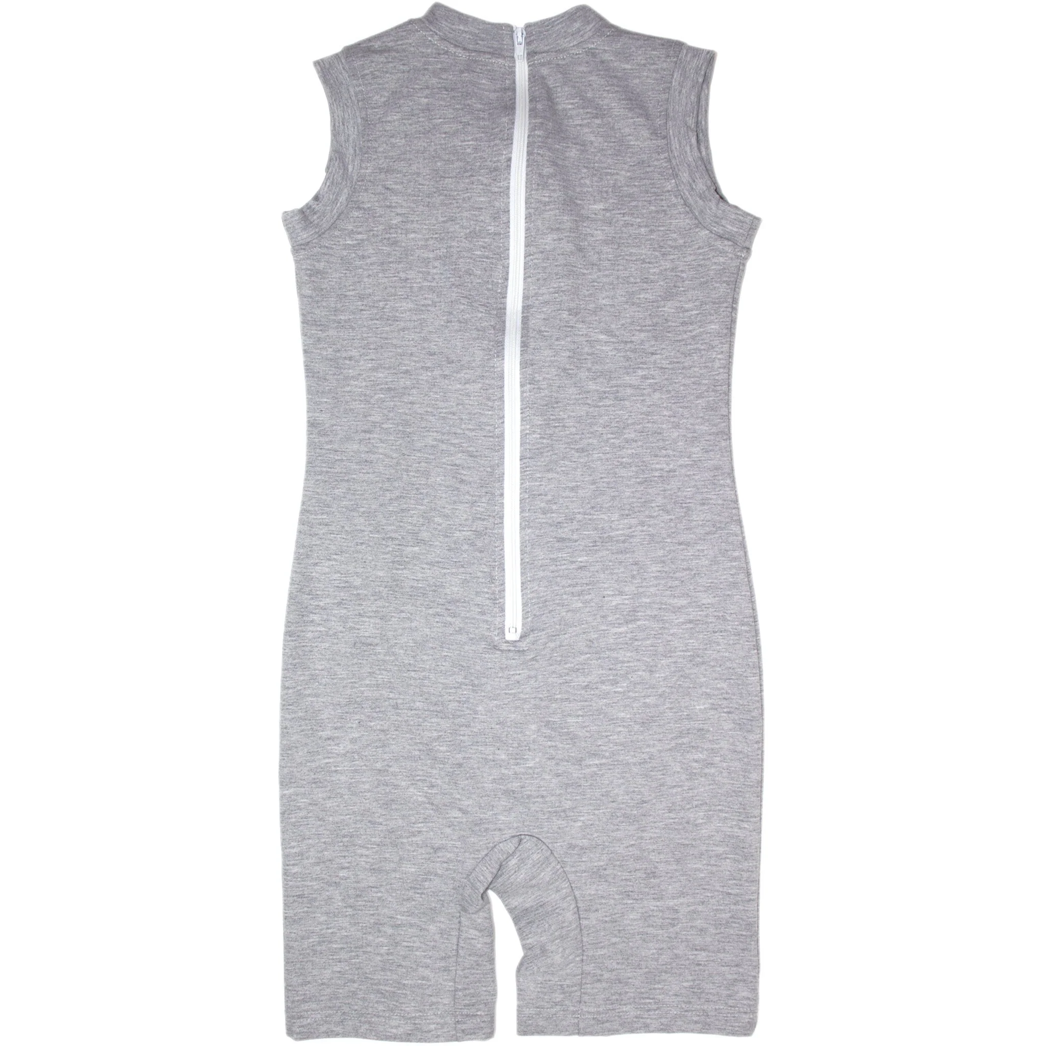 Adult's Sleeveless Short Leg Body Suit, Onesie - Image 4