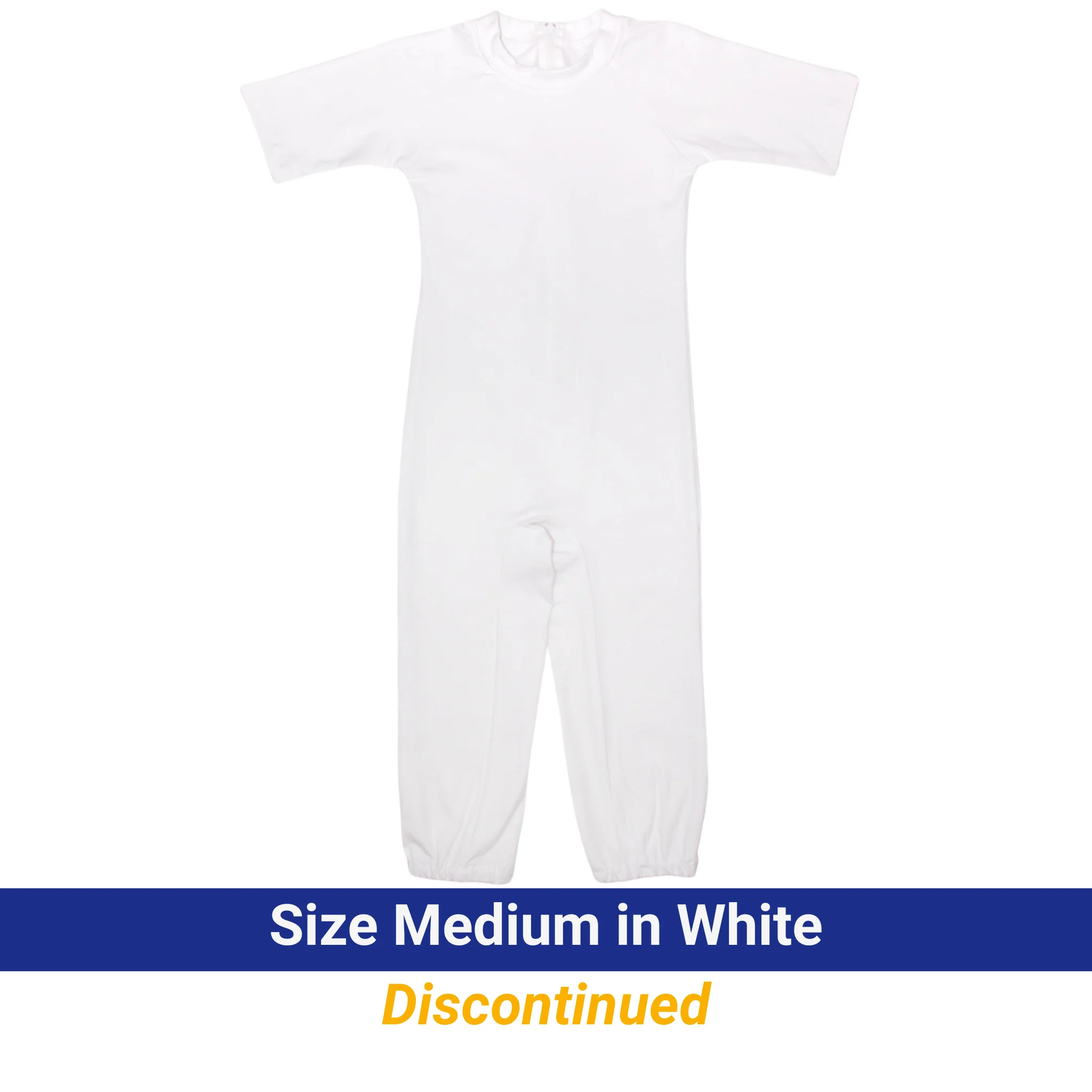 Adult's Short Sleeve Long Legs Body Suit, Onesie - Image 9