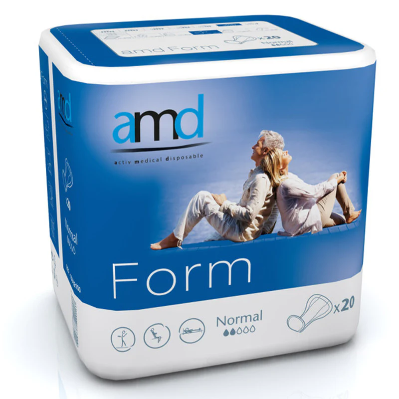 AMD Form Anatomical Shaped Pad | Carton of 80 - Image 3