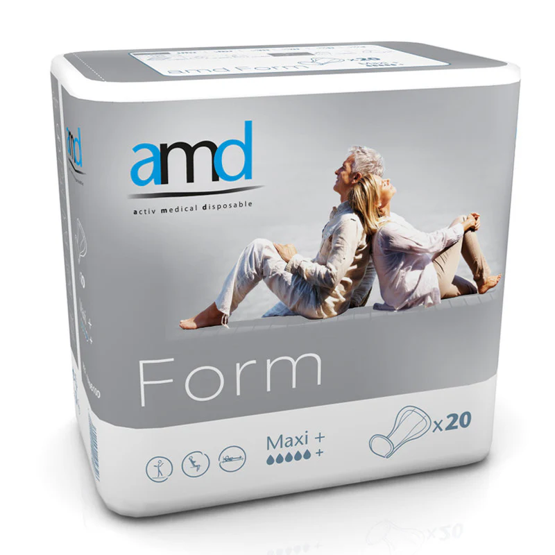 AMD Form Anatomical Shaped Pad | Carton of 80 - Image 6