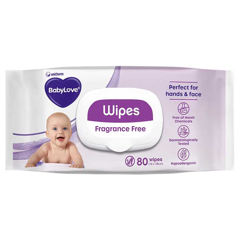 BabyLove Everyday Wet Wipes (80 pack) - Image 2