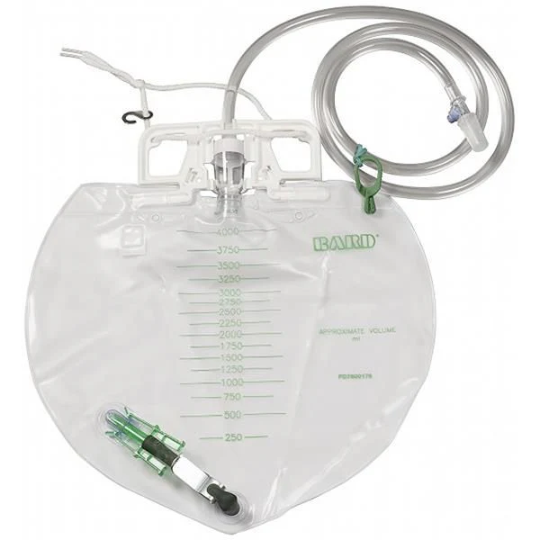 BD Bard EZ-Lok 4L Urine Drainage Bag – 2 Hook | Each