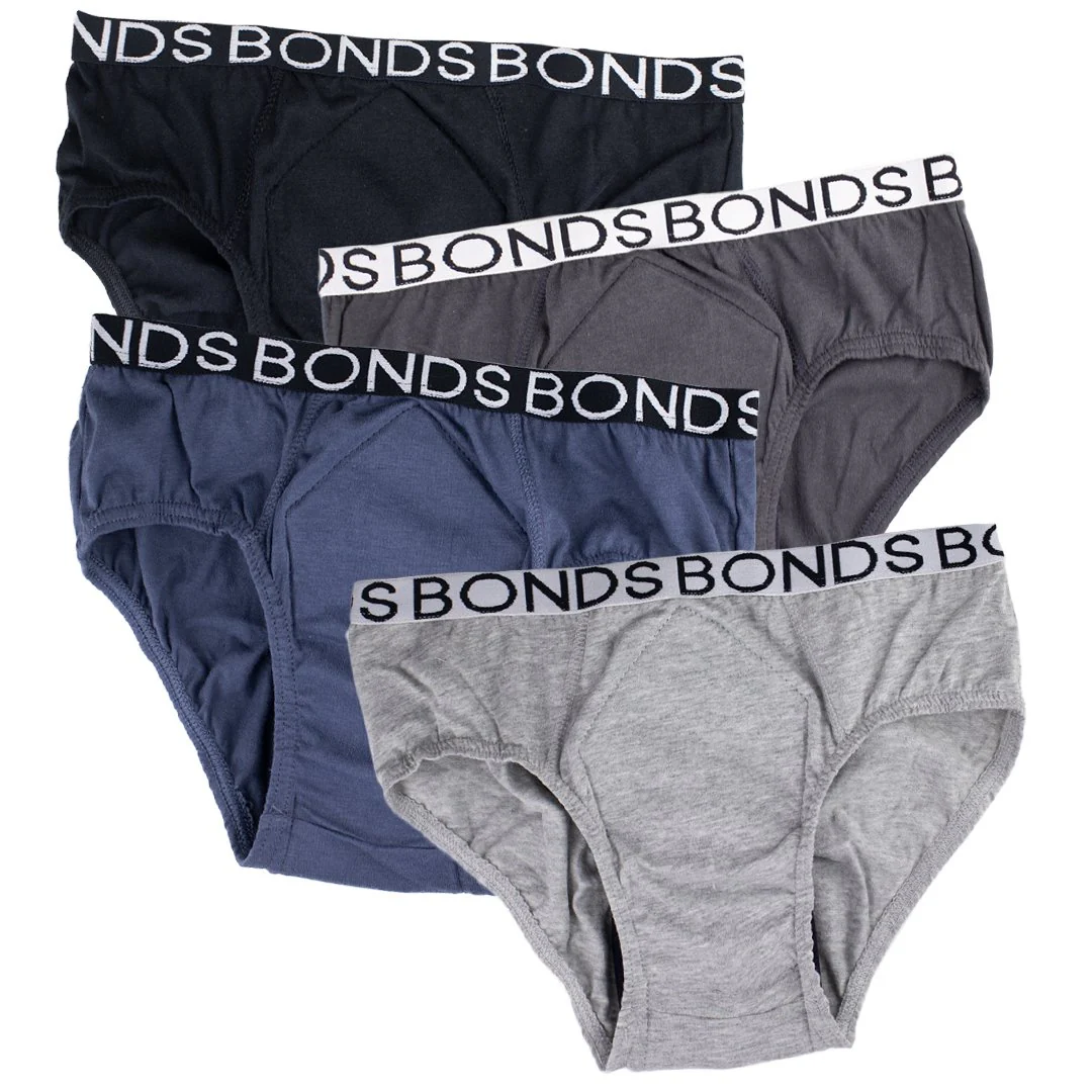 Boy's BONDS Hipster with incontinence pad (4 pack) - Image 3