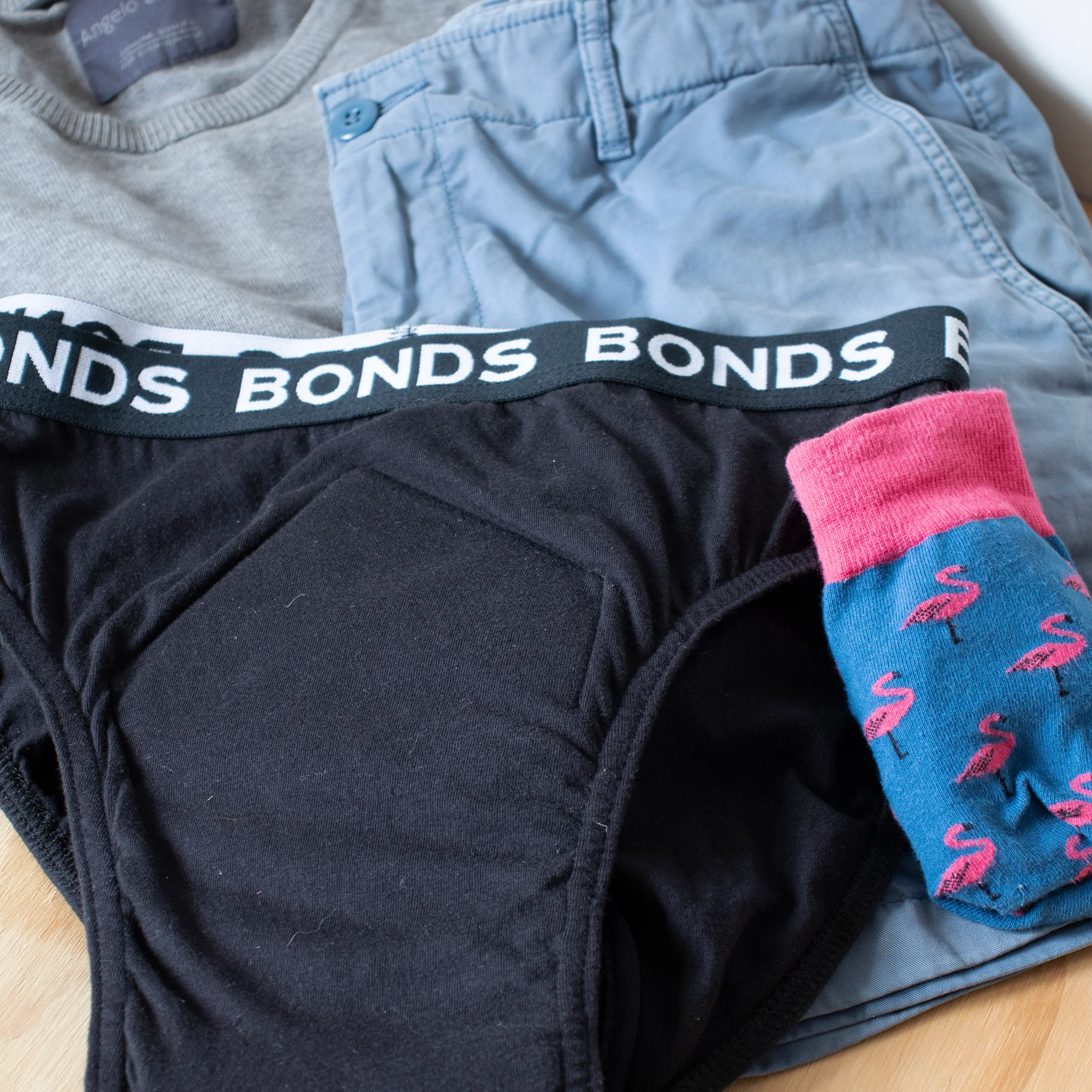 Men's BONDS Hipster with incontinence pad (Single) - Image 3