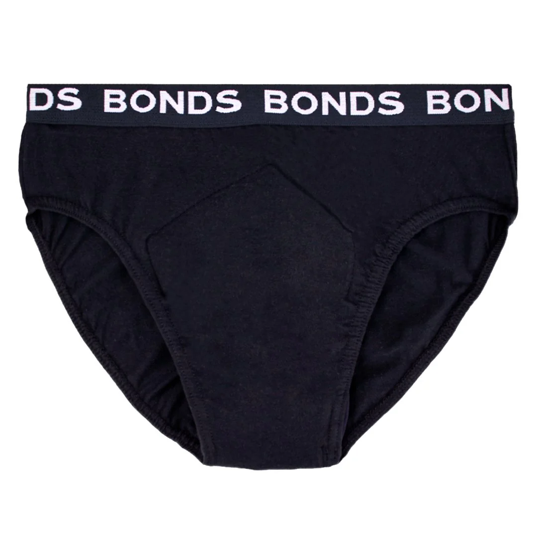 Men's BONDS Hipster with incontinence pad (4 pack) - Image 3