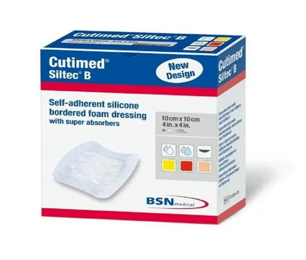 Cutimed Siltec B Sterile Dressing | Pack of 10 - Image 2