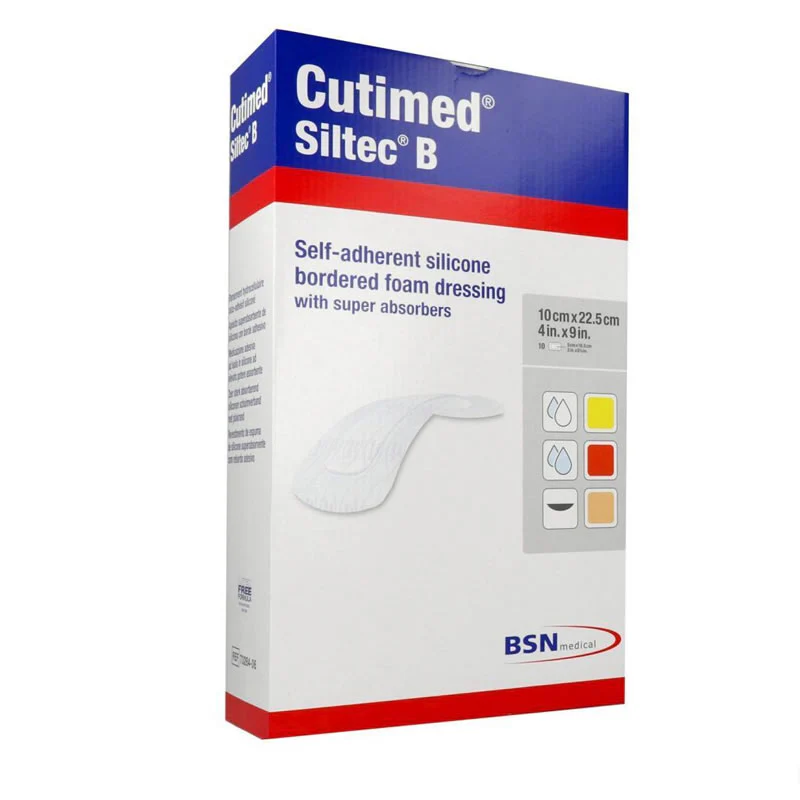 Cutimed Siltec B Sterile Dressing | Pack of 10 - Image 4