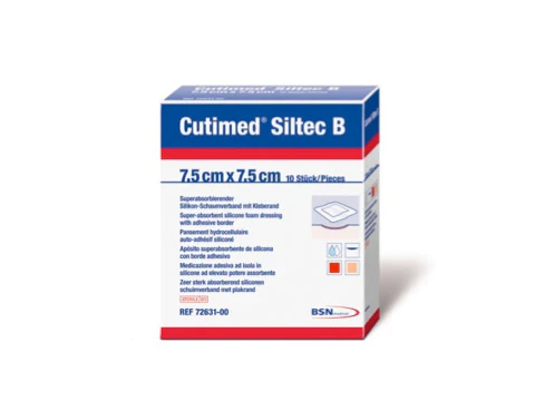 Cutimed Siltec B Sterile Dressing | Pack of 10 - Image 5