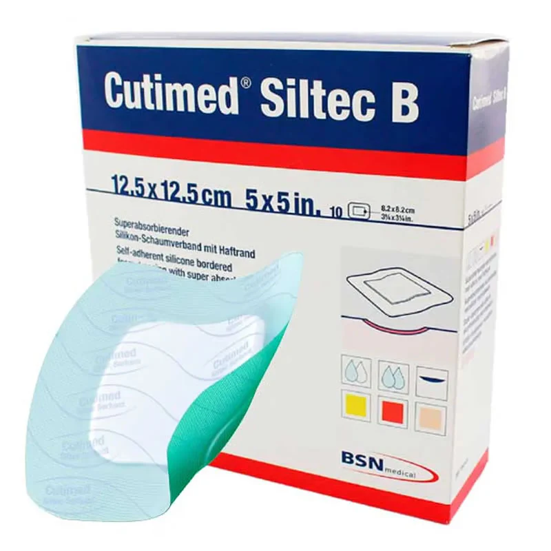 Cutimed Siltec B Sterile Dressing | Pack of 10 - Image 6