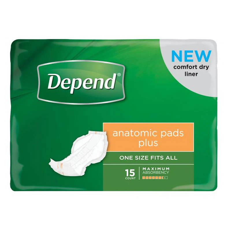 Depend Anatomic Pads | Packet - Image 6