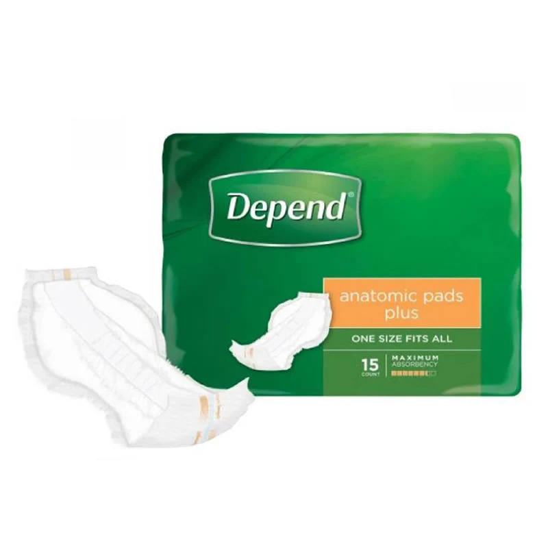 Depend Anatomic Pads | Packet - Image 7
