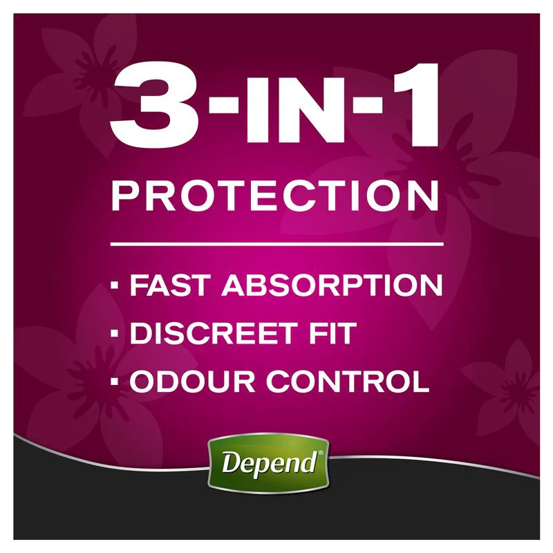 Depend Real Fit SUPER Underwear for Women | Pack of 8 - Image 9