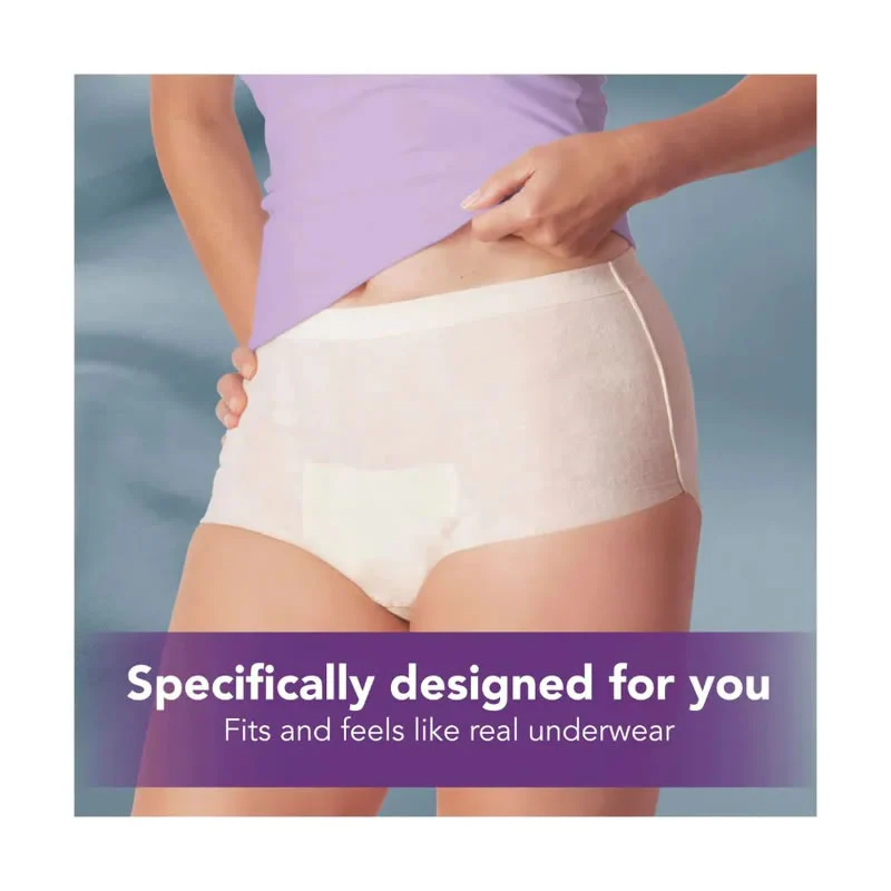 Depend Underwear RealFit Female Night Defence Size Large | Pack of 8 - Image 8