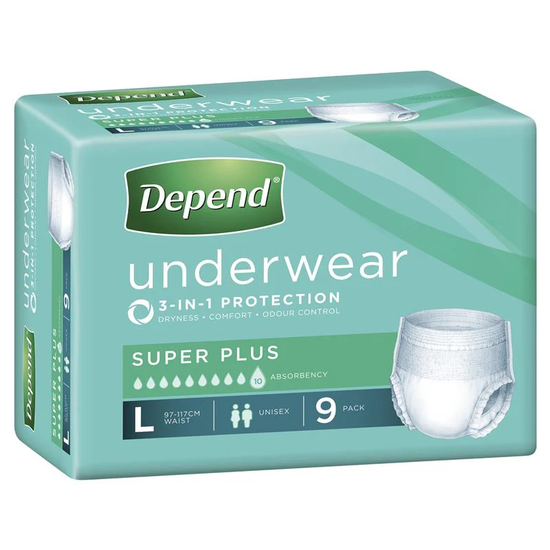 Depend Underwear SUPER PLUS | Packet - Image 3