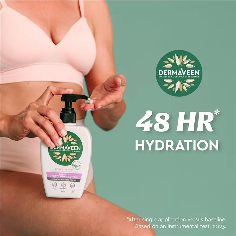 DermaVeen Extra Hydration Intensive Moisturising Lotion 1L - Image 9