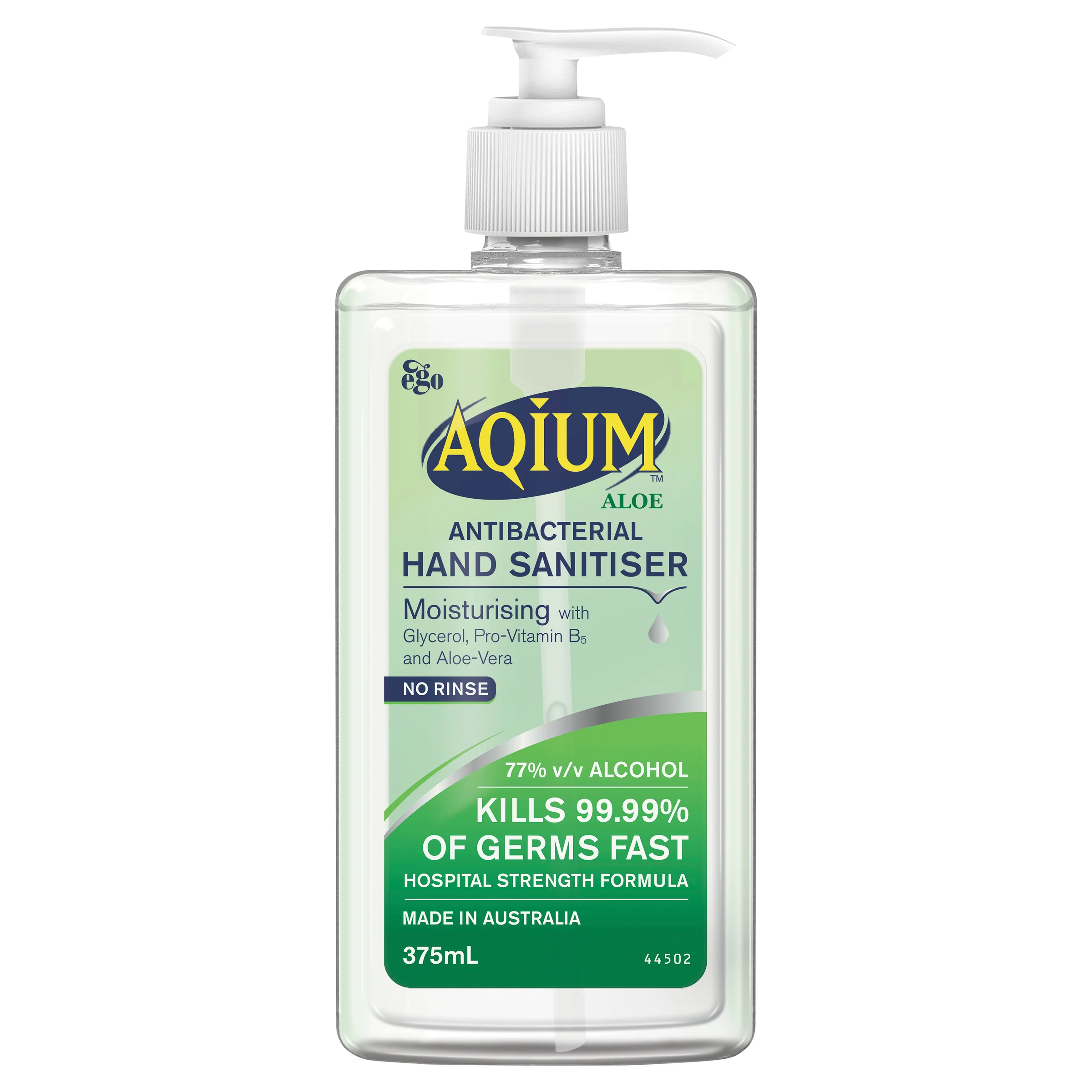 Aqium Hand Sanitiser with Aloe Vera - Image 3