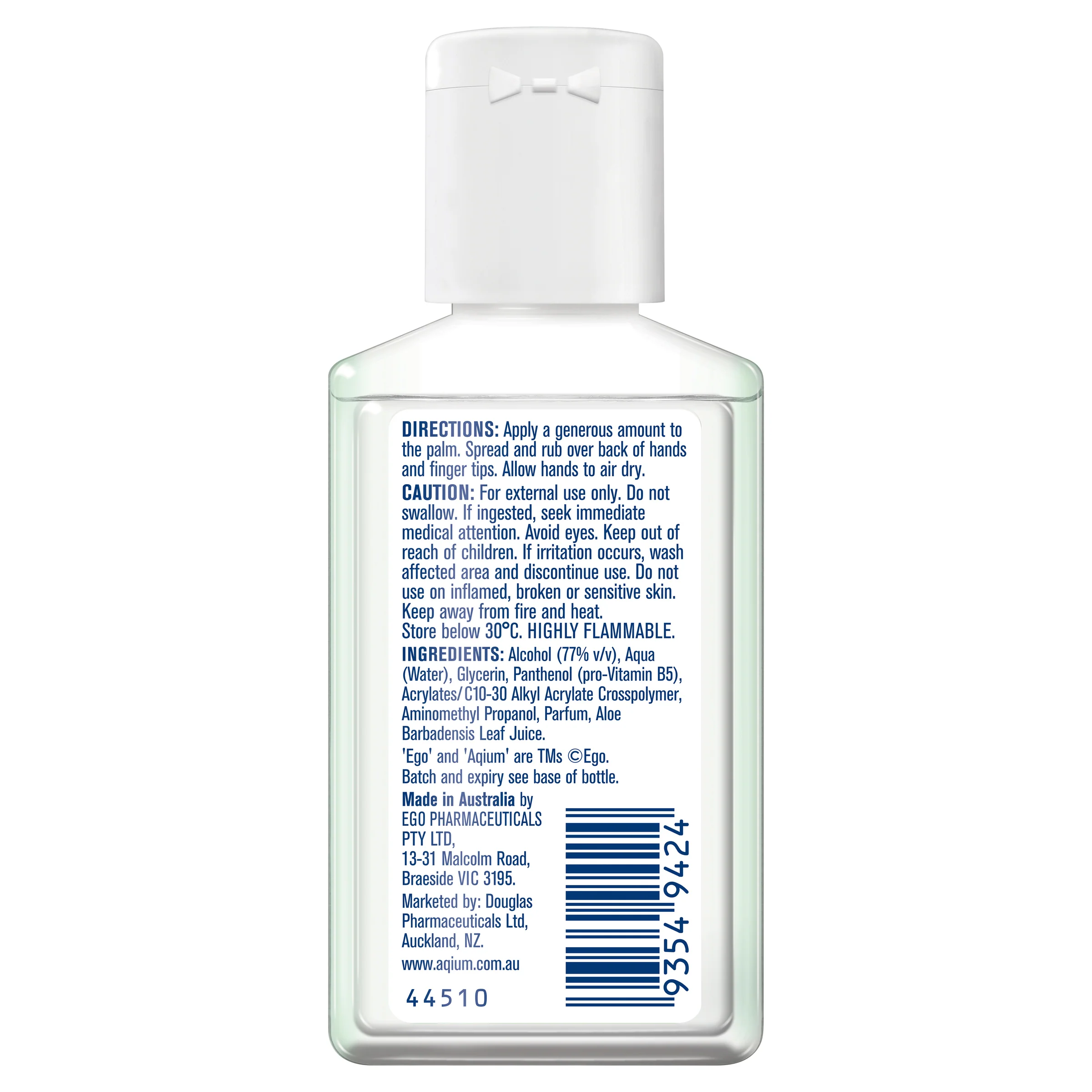 Aqium Hand Sanitiser with Aloe Vera - Image 6