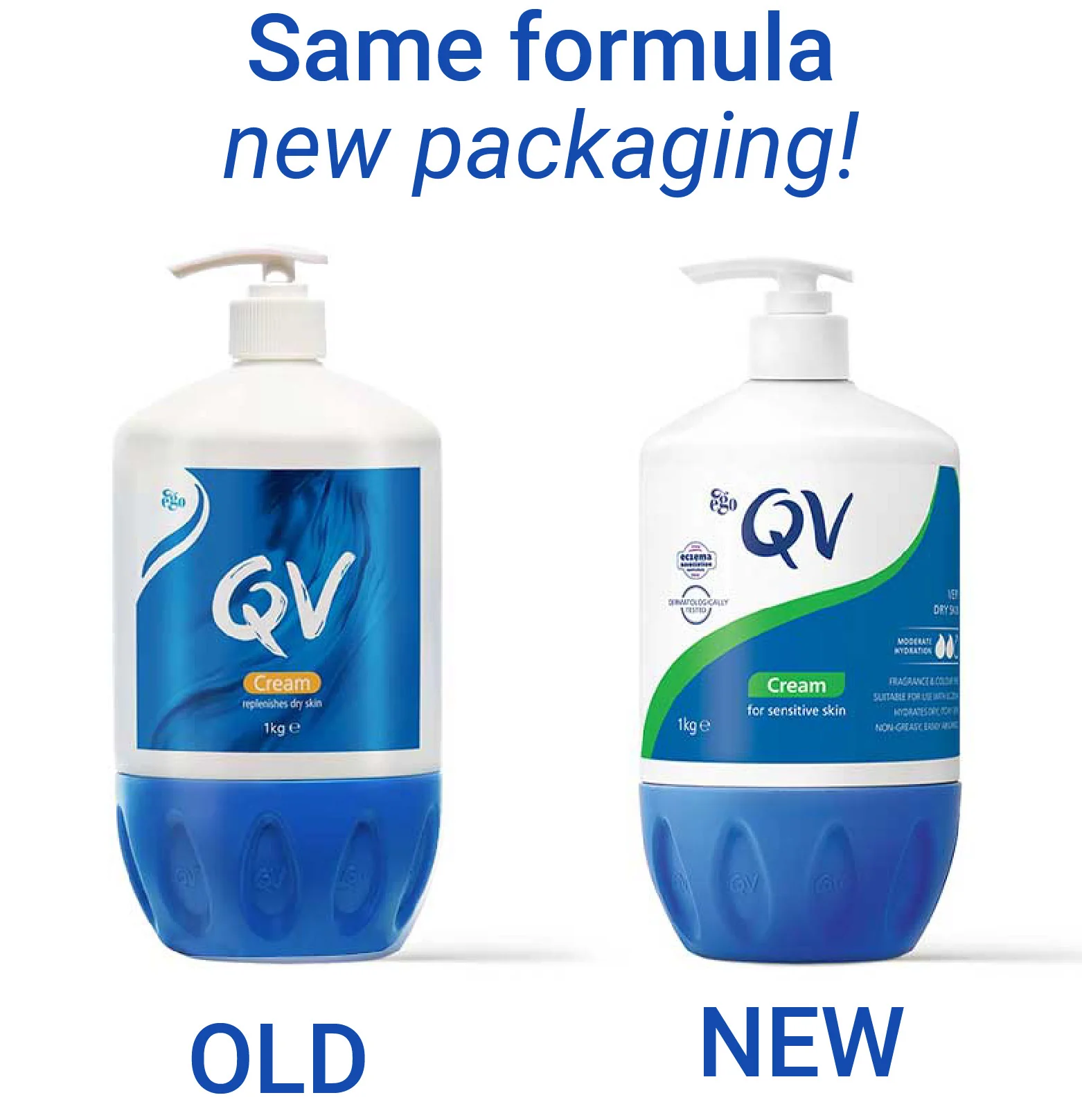 QV Moisturising Cream Pump Bottle - Image 4