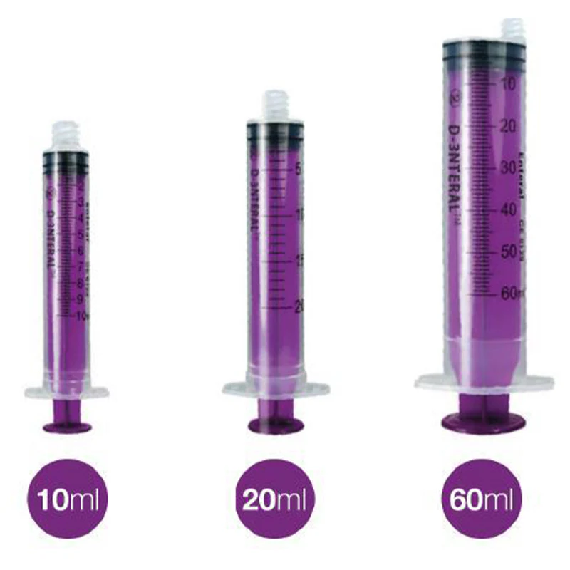 ENfit D-3NTERAL Reusable Enteral Feeding Syringe 10ml - Image 2