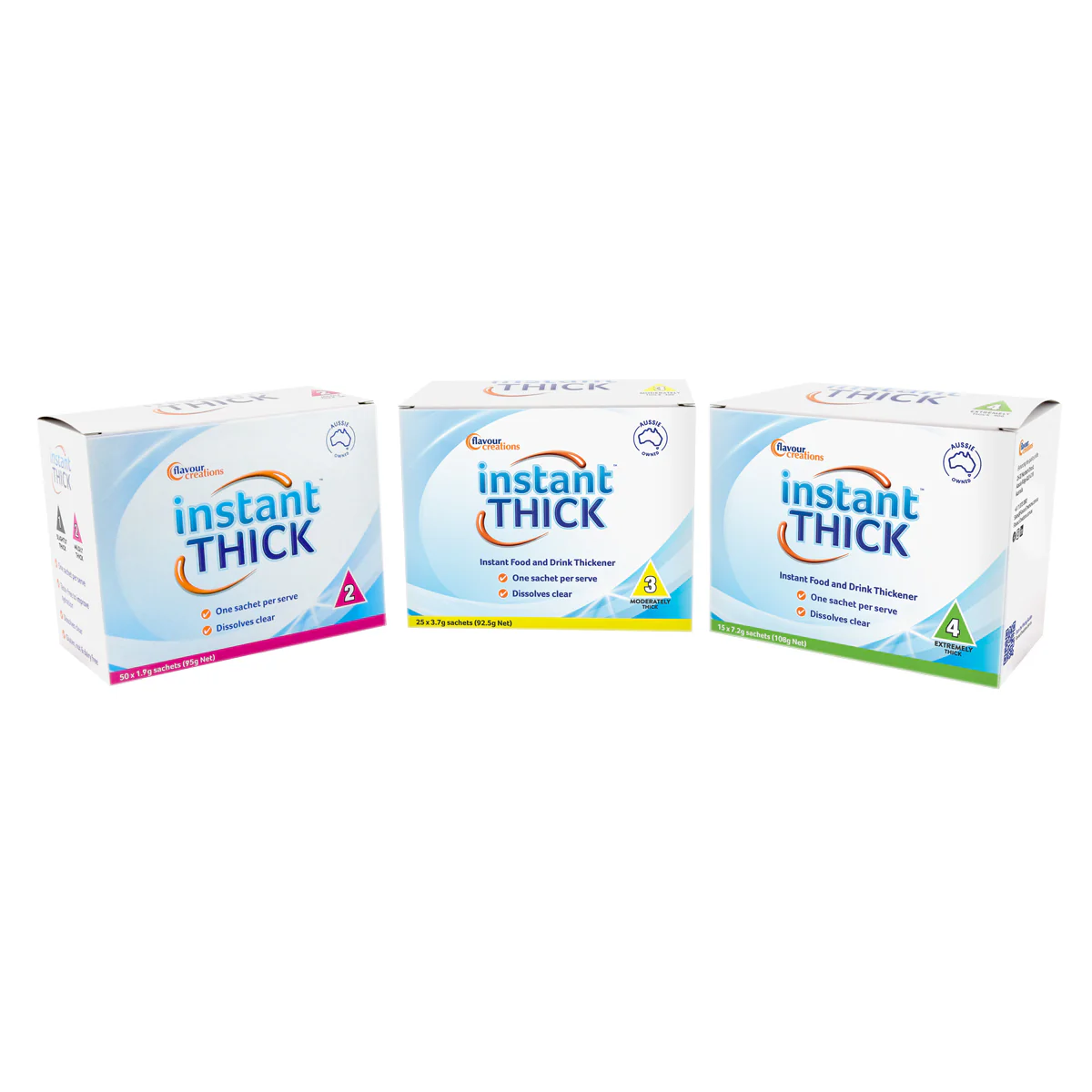 Flavour Creations Instant Thick Single Serve Powder Sachets | Pack
