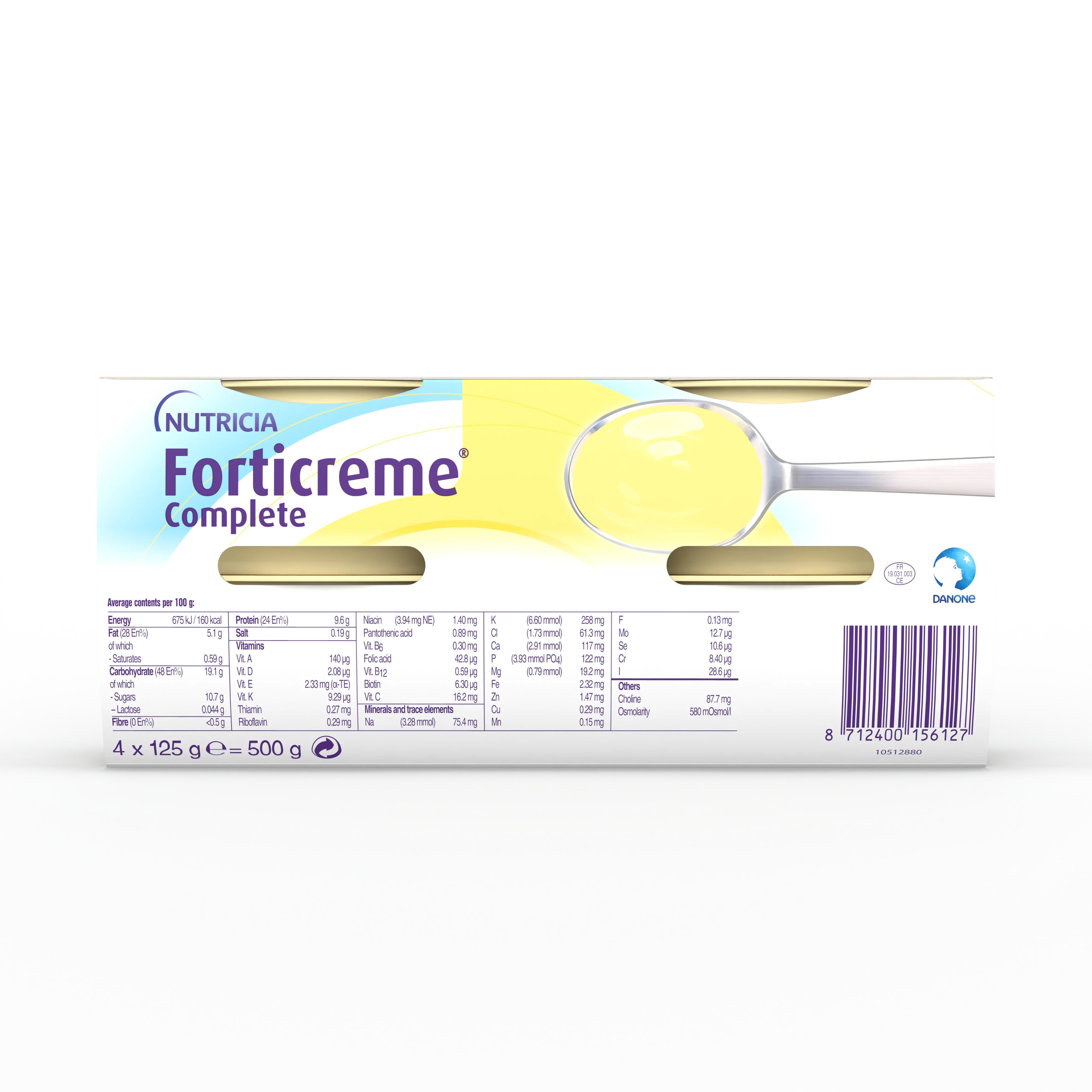 Forticreme Complete 125g | Carton of 24 - Image 3