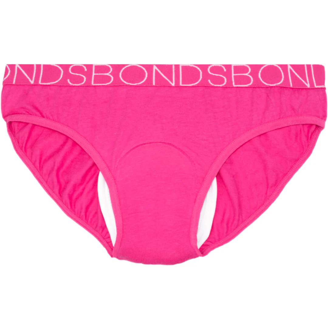 Girl's BONDS Bikini Brief with incontinence pad (4 pack) - Image 4