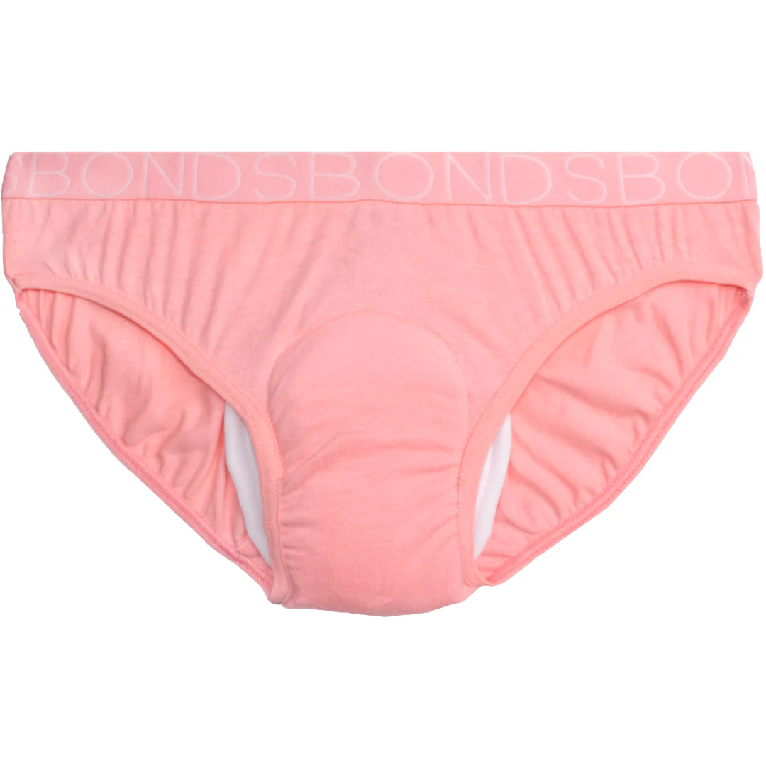 Girl's BONDS Bikini Brief with incontinence pad (4 pack) - Image 5