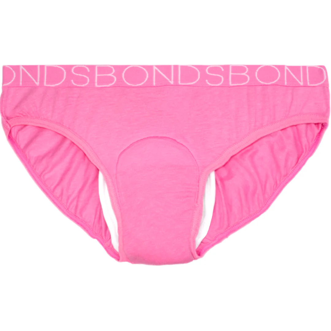 Girl's BONDS Bikini Brief with incontinence pad (4 pack) - Image 6
