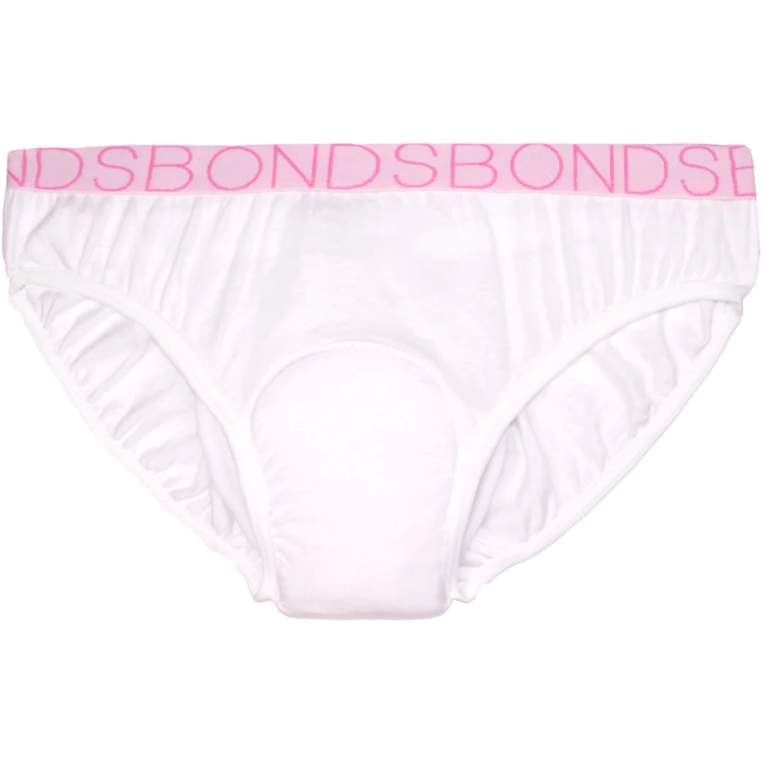 Girl's BONDS Bikini Brief with incontinence pad (4 pack) - Image 7