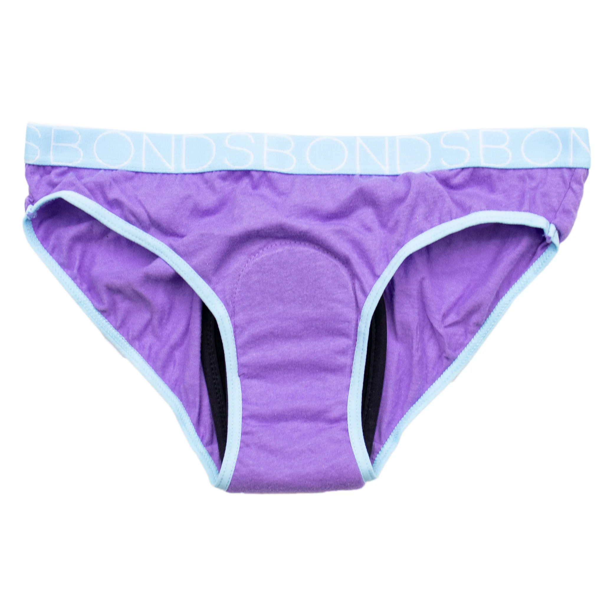 Girl's BONDS Bikini Brief with period pad (4 pack) - Image 3