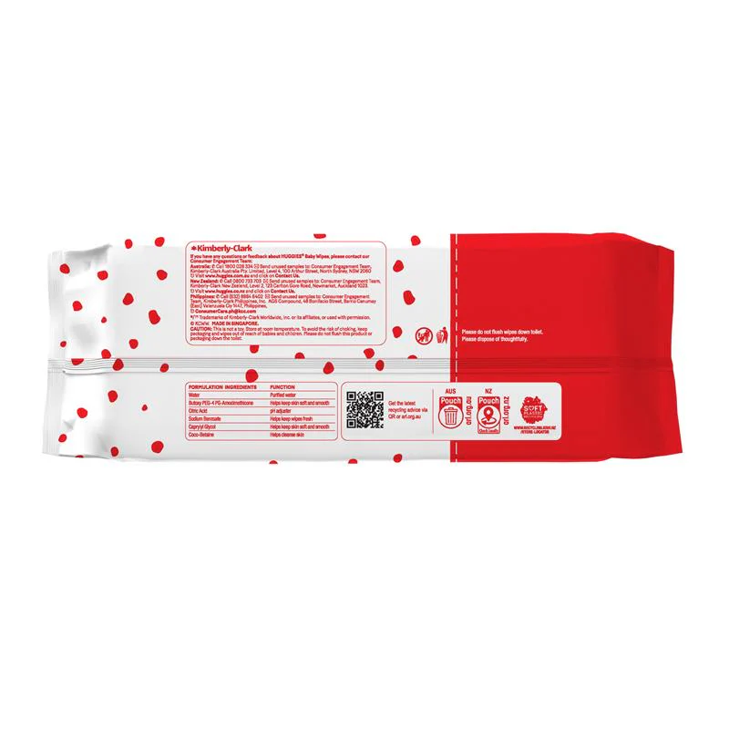 Huggies Essential Clean Baby Wipes | Carton of 480 - Image 5