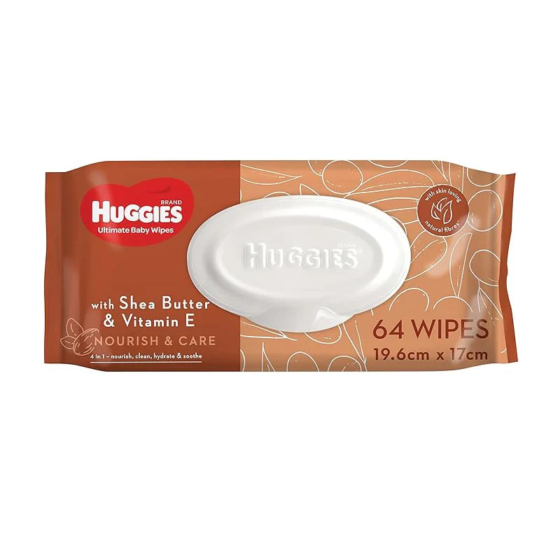 Huggies Nourish & Care Wipes | Bulk Pack of 256 - Image 2
