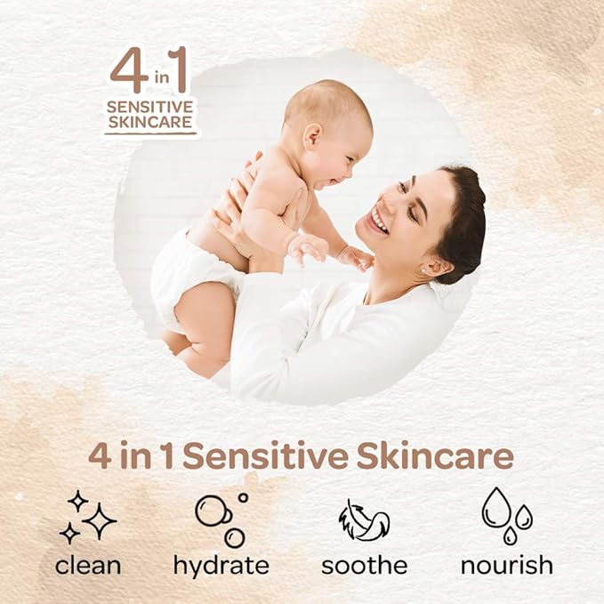 Huggies Nourish & Care Wipes | Bulk Pack of 256 - Image 4