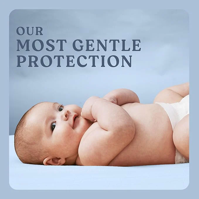 Huggies Pure & Sensitive Nappies Newborn Size 3 (6-11kg) | Pack of 68 - Image 5