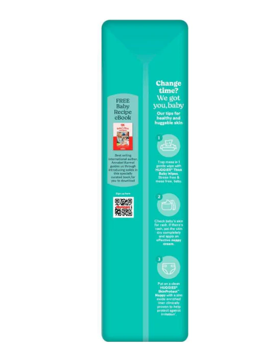 Huggies Skin Protect Nappy Pants Size 3 (9-14kg ) | Pack of 74 - Image 2