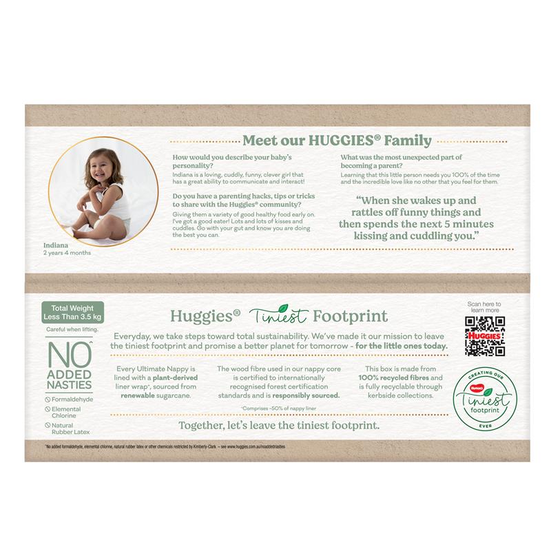Huggies Ultimate Nappy Pants Size 5 (14-18kg) | Carton of 52 - Image 3