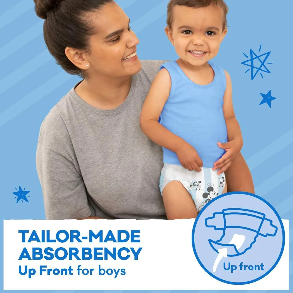 Huggies Ultra Dry Nappies for Boys Size 4 Toddler (10-15kg) | 36 Pack - Image 2