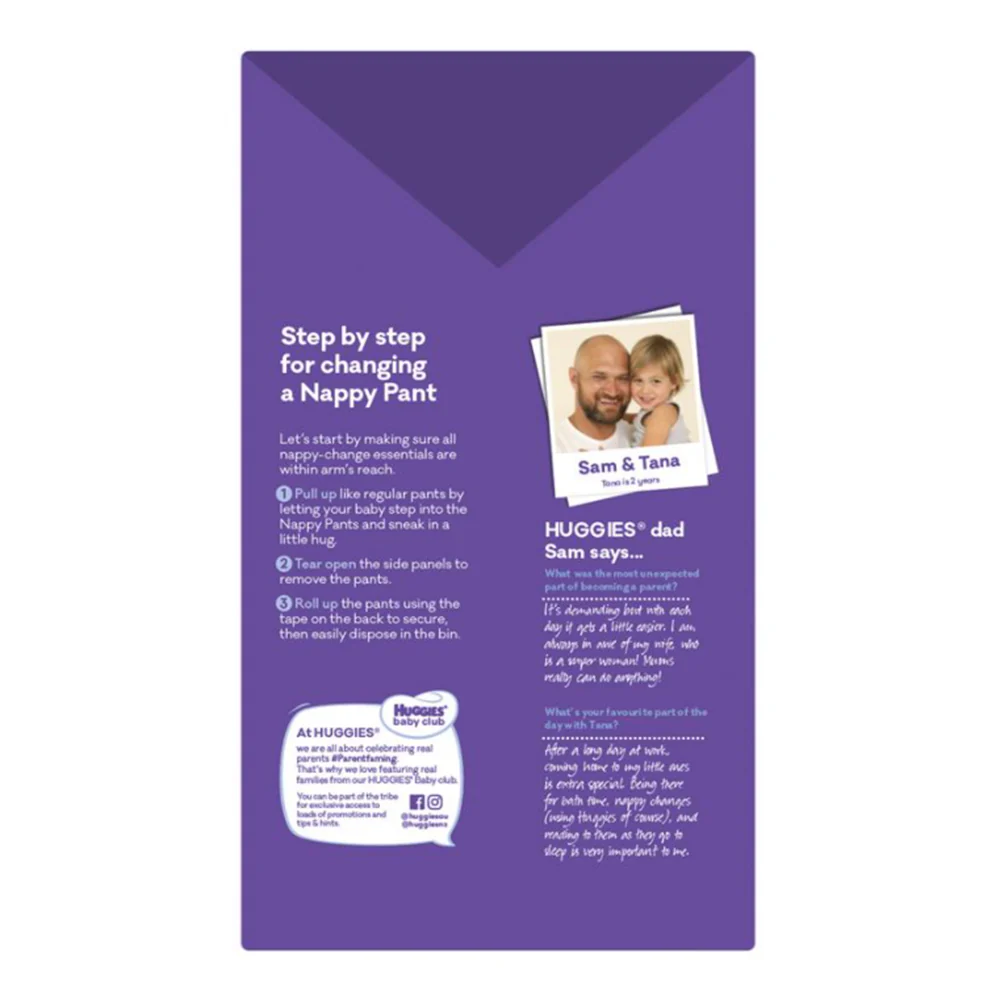 Huggies Ultra Dry Nappy Pants for Boys Size 6 (15kg & Over) | Pack of 24 - Image 2