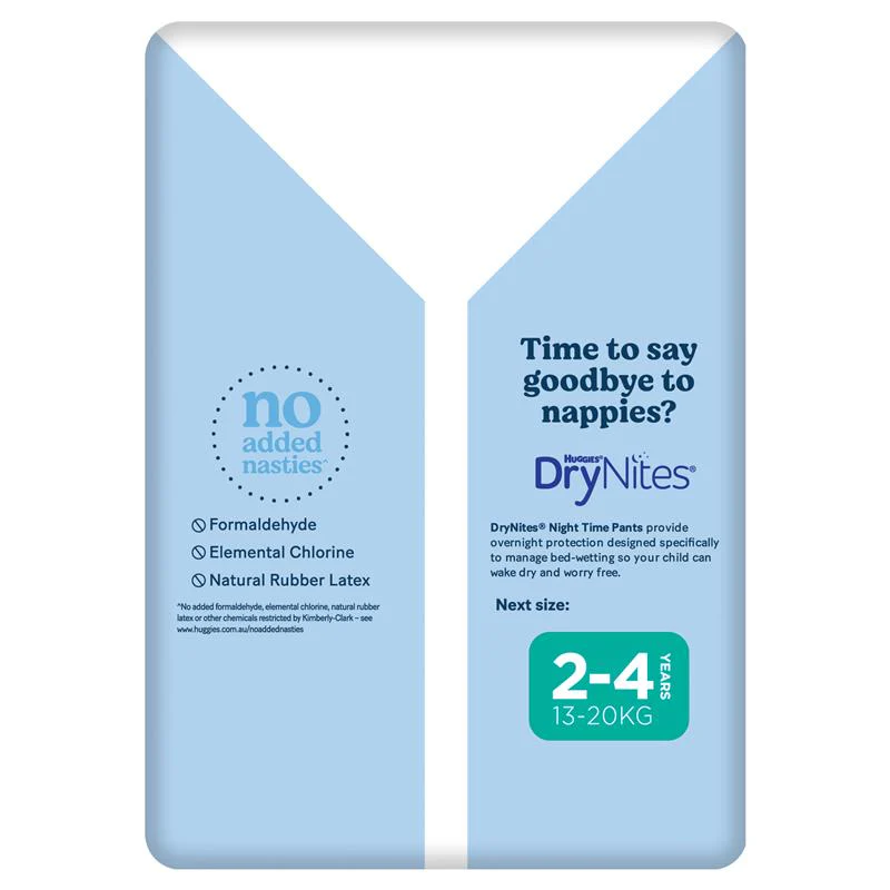 Huggies Ultra Dry Nappy Pants Junior Boy Size 6 (15kg & Over) | Pack of 24 - Image 3