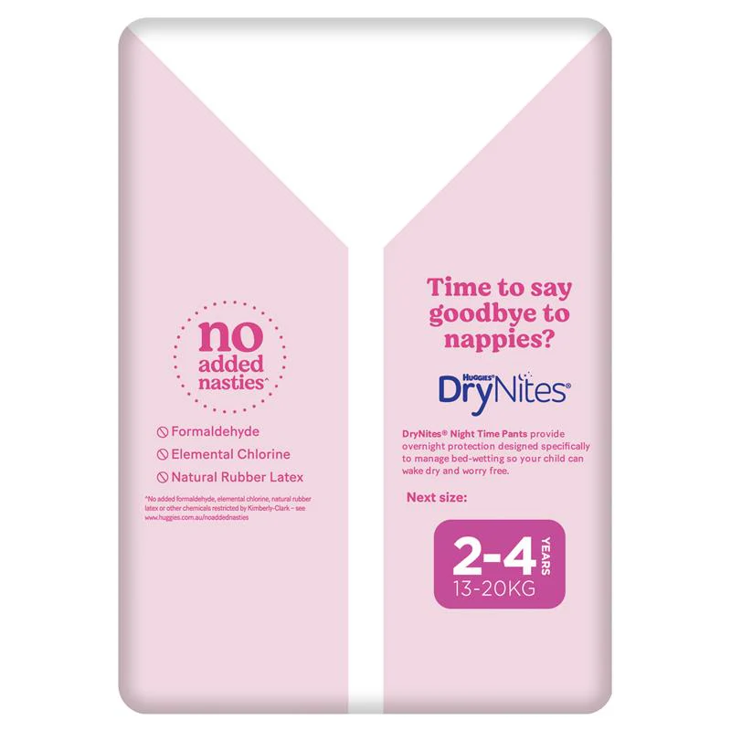 Huggies Ultra Dry Nappy Pants Junior Girl Size 6 (15kg & Over) | Pack of 24 - Image 3