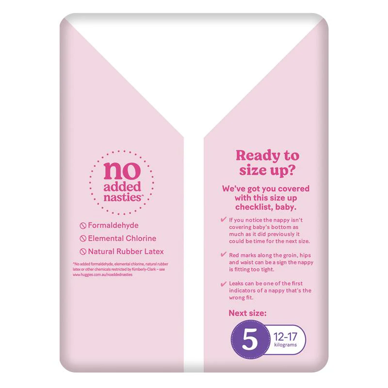 Huggies Ultra Dry Nappy Pants Toddler Girl Size 4 (9-14kg ) | Pack of 29 - Image 3