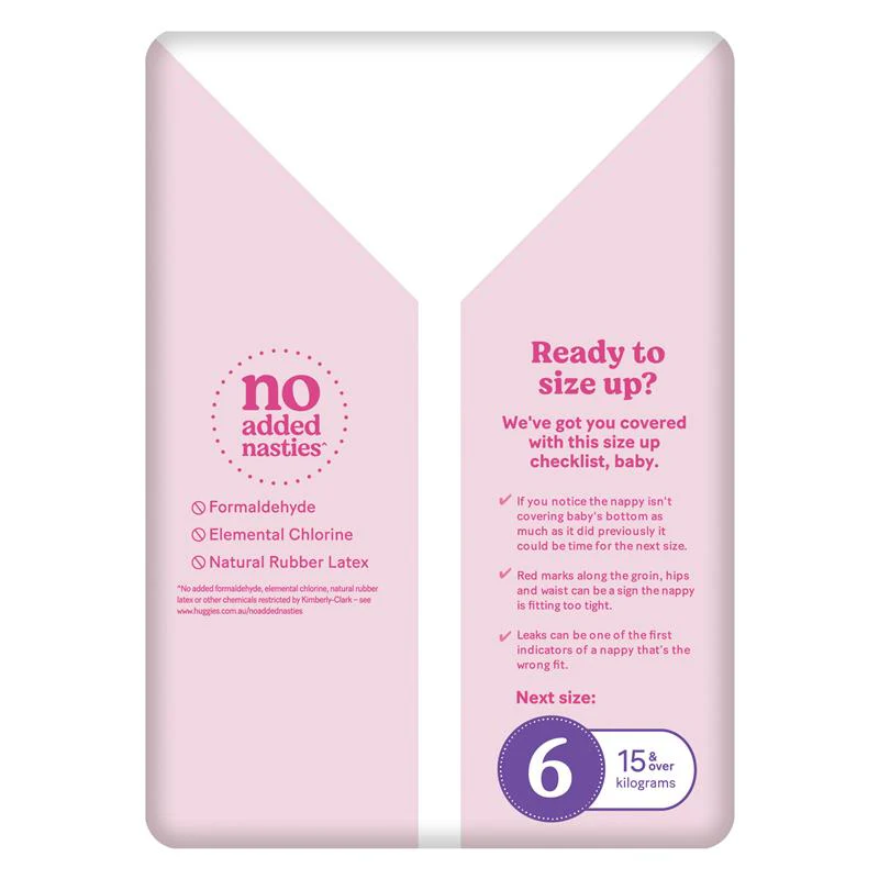 Huggies Ultra Dry Nappy Pants Walker Girl Size 5 (12-17kg) | Pack of 26 - Image 3