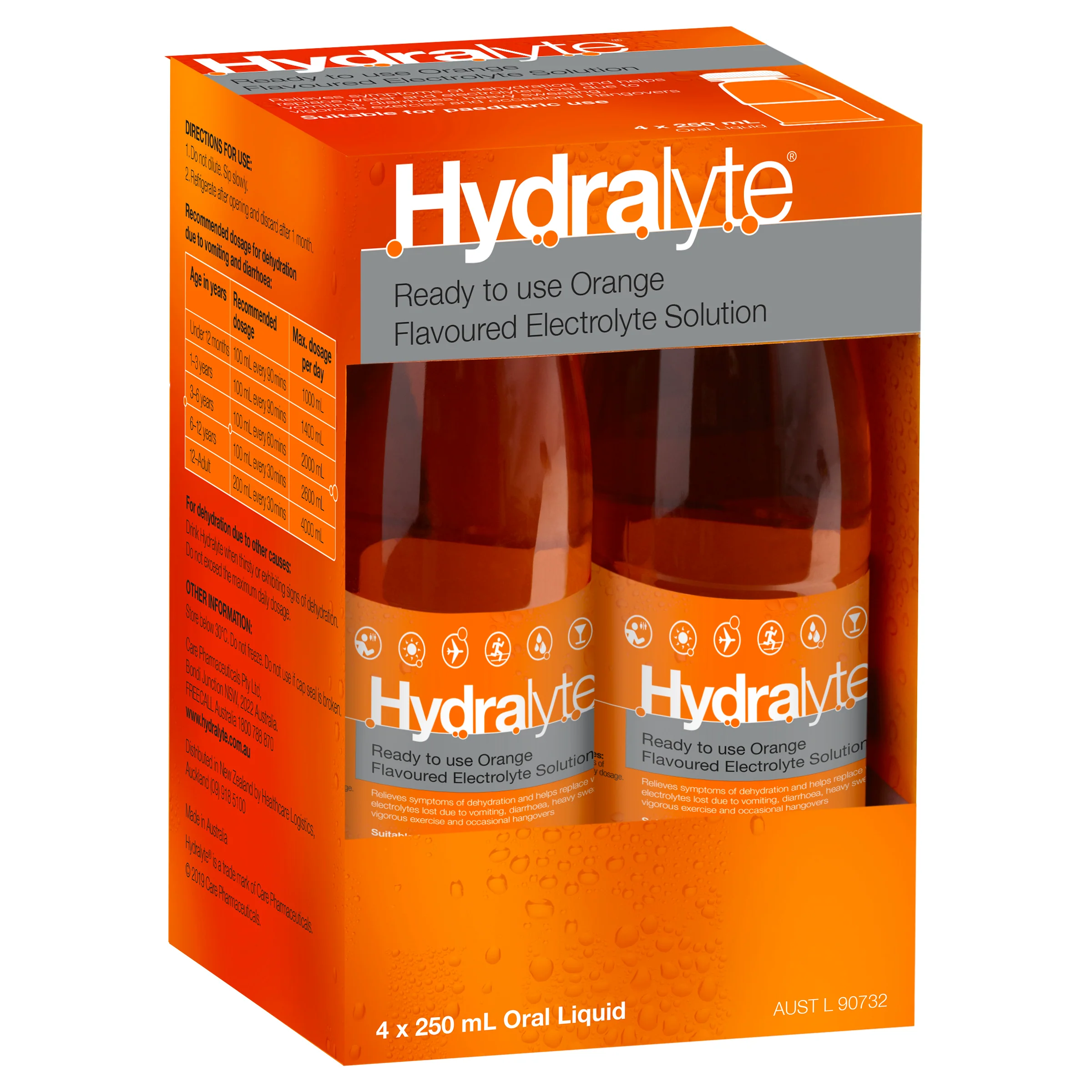 Hydralyte Ready to Drink 250mL Electrolyte Solution | Pack of 4 - Image 11