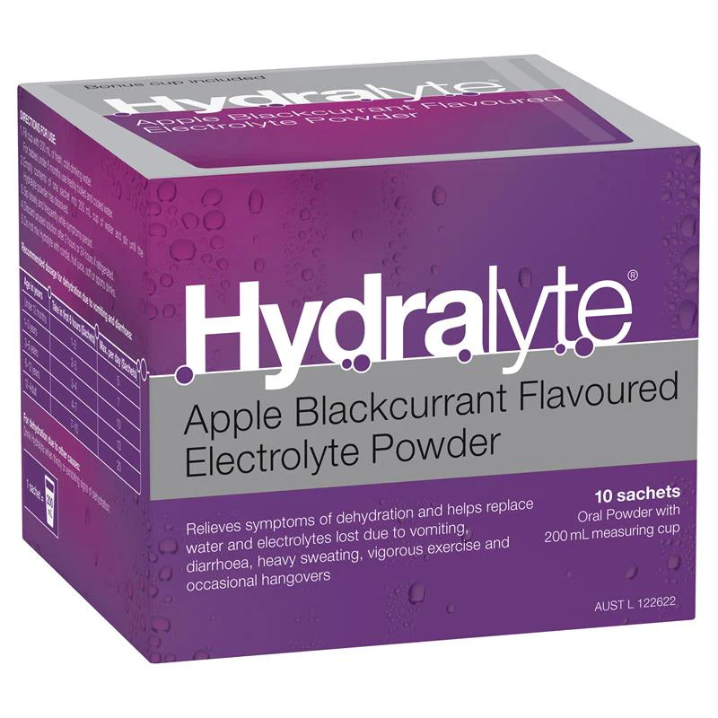Hydralyte Electrolyte Powder Sachets 4.9g | Pack of 10 sachets - Image 4