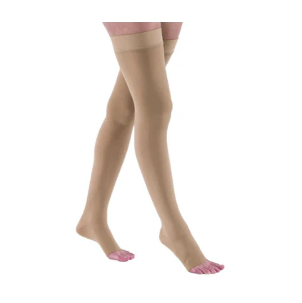 JOBST Relief Thigh High Open Toe Compression Stocking | 1 Pair - Image 3