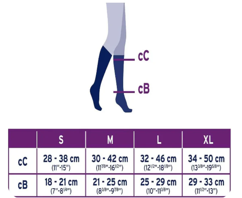 JOBST SoSoft Knee High Compression Socks 8-15mmHg | 1 Pair - Image 4
