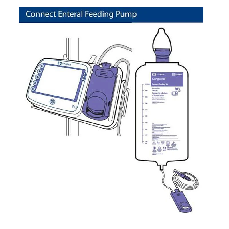 Kangaroo Connect Enteral Feeding Pump with Pole Clamp - Image 7