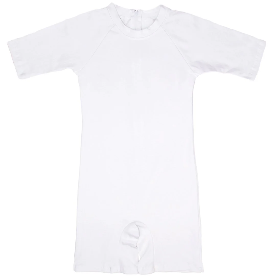 Kid's Short Sleeve Short Leg Body Suit, Onesie - Image 3