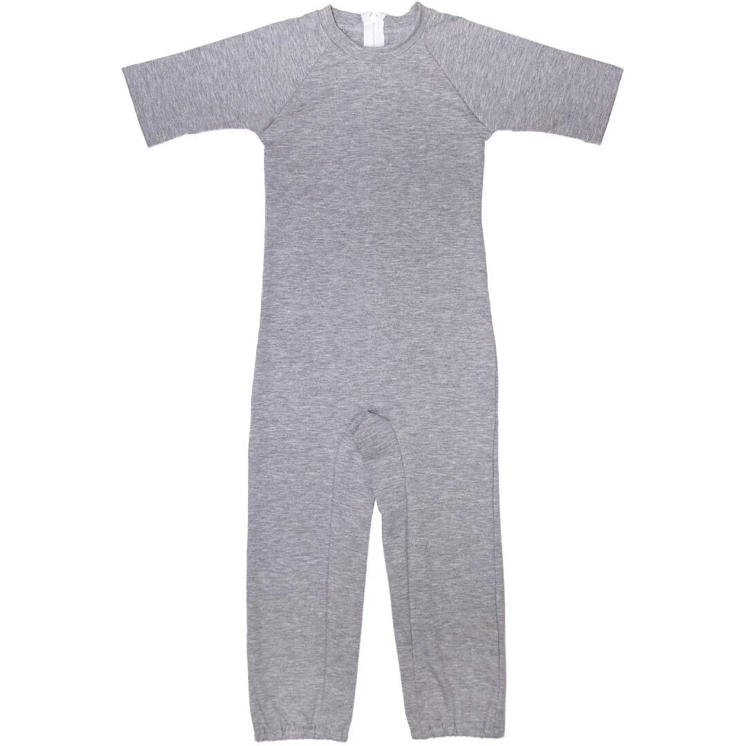 Kid's Short Sleeve Long Legs Body Suit, Onesie - Image 2