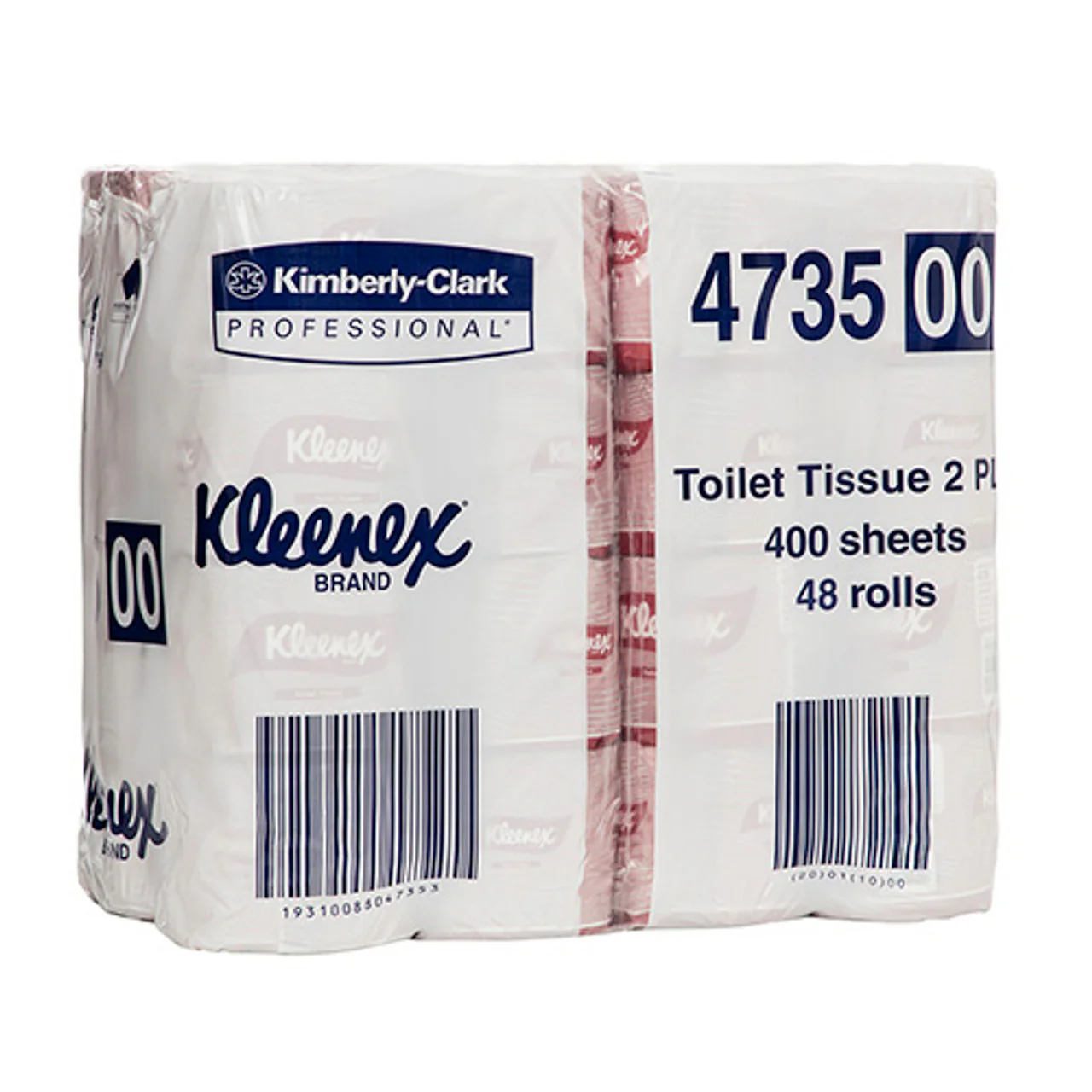 Kleenex 2 Ply 400 sheet Toilet Tissue Paper Rolls | Carton of 48 rolls - Image 2